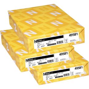 Neenah Paper 49581 Exact Index Card Stock, 110lb, 8 1/2 x 11, Ivory, 250 Sheets