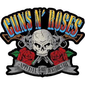 Guns N Roses Appetite for Destruction Sticker