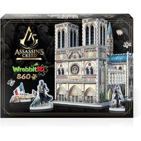 WREBBIT 3D Eiffel Tower Jigsaw Puzzle Standard