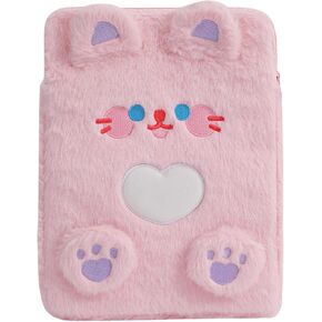 9-11 Inch Cute Devil Plush Laptop Sleeve Bag iPad Protective Case Cartoon Tablet Cover Notebook Carrying Storage Bag