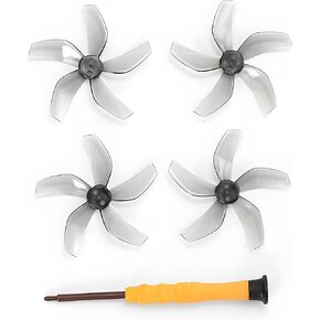 RCstyle Propellers Blades Compatible with DJI NEO Accessories, 4pcs DJI NEO Blades Props Replacement Accessories Drone Quick Release Foldable Wings (Grey)