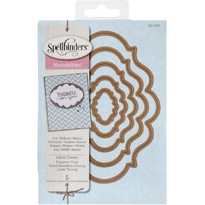 Spellbinders Nestabilities Mega Dies, Labels 20