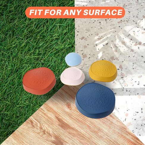 Balance Stepping Stones for Kids - 5pcs Vibrant and Nature-Themed Sensory Toys to Encourage Toddlers Balance & Gross Motor Skills for Indoor and Outdoor Play in Kuwait