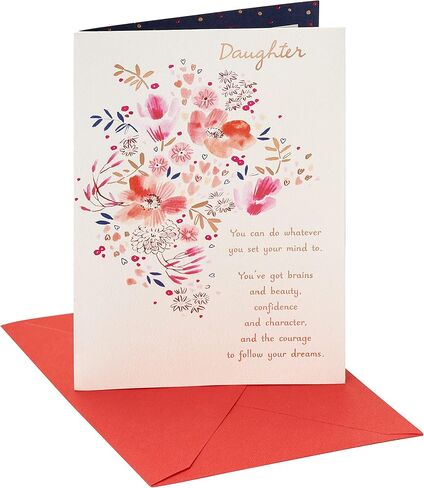 American Greetings Unicorn Valentines Day Card for Daughter with Stickers (Magical Moments) in Saudi Arabia