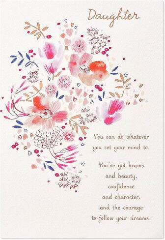 American Greetings Unicorn Valentines Day Card for Daughter with Stickers (Magical Moments) in Saudi Arabia