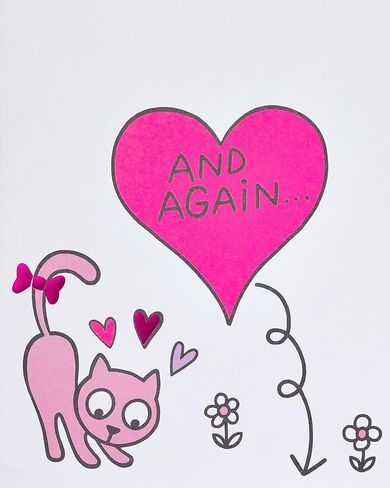 American Greetings Unicorn Valentines Day Card for Daughter with Stickers (Magical Moments) in Kuwait