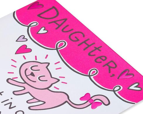 American Greetings Unicorn Valentines Day Card for Daughter with Stickers (Magical Moments) in Kuwait