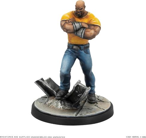 Marvel Crisis Protocol Luke Cage and Iron Fist Pack | المنمنمات معركة لعبة | لعبة الإستراتيجية للبالغين والمراهقين | الأعمار 14+ | 2 لاعبين | متوسط. وقت اللعب 90 دقيقة | صنعت من قبل الألعاب الجماهيرية الذرية in Kuwait