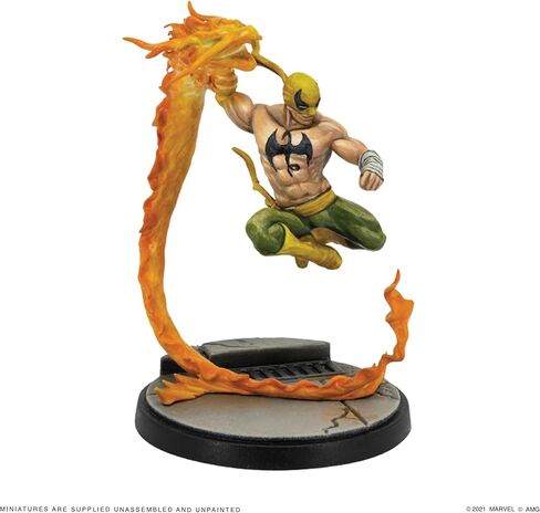 Marvel Crisis Protocol Luke Cage and Iron Fist Pack | المنمنمات معركة لعبة | لعبة الإستراتيجية للبالغين والمراهقين | الأعمار 14+ | 2 لاعبين | متوسط. وقت اللعب 90 دقيقة | صنعت من قبل الألعاب الجماهيرية الذرية in Kuwait