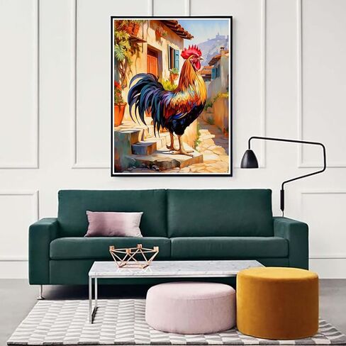 Zariocy 5D Diamond Art Kits for Adults Horse, DIY Diamond Painting Art Animal Round Full Drill Crystal Diamond Embroidery Paintings Arts Craft for Home Office Wall Decor 12x16 inch in Saudi Arabia