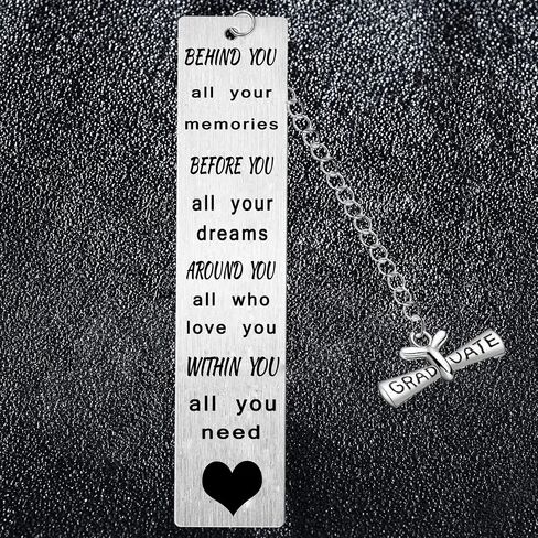 Behind You All Your Memories Graduation Gifts for Him Her Graduation Bookmark Keepsake Inspirational Gifts for Women Men Motivational Graduation Present for College Graduates Gifts in Saudi Arabia