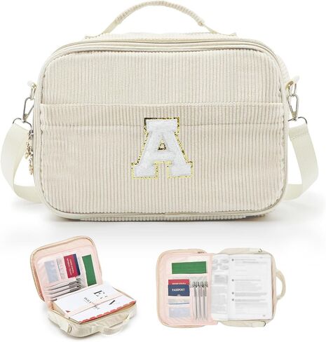Bible Covers for Women, Initial Personalized Bible Carrying Case, Large Bible Study Bag, Bible Accessories for Girls in Saudi Arabia
