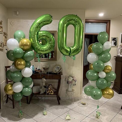 Rainbow Number 6 Balloon, 40 Inch Large Number Foil Mylar Balloons for 6th Girl Boy Birthday Party Celebration Decorations Supplies, Digital Balloons for Wedding Anniversary Events Decora in Saudi Arabia