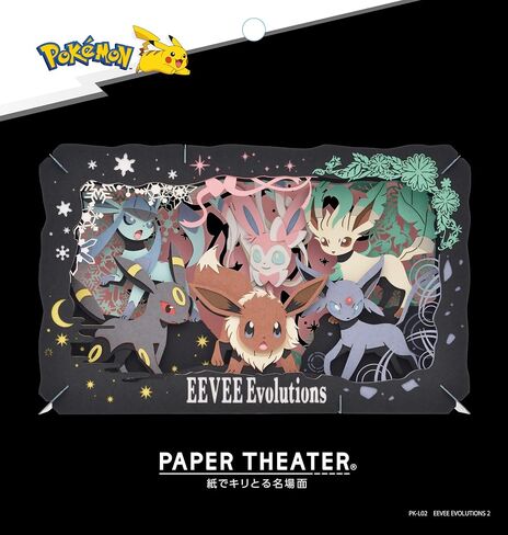 ensky - Pokémon - Eevee Evolutions 2, Paper Theater in Saudi Arabia