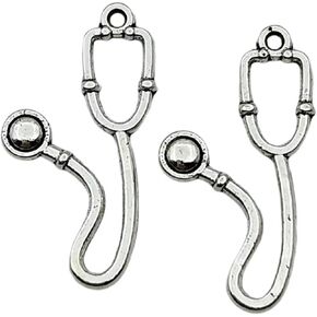 Antiqued Silver Alloy Charms Pendants Vintage Charms Beadsfor Bracelet Jewelry Making DIY Craft