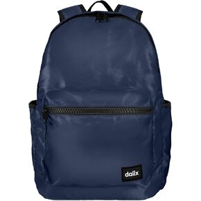 DALIX Everyday Explorer Backpack in Black Ghost for Travel Laptop Book Bag for Men Women