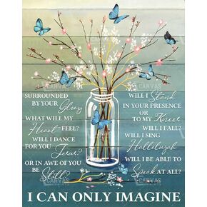 Butterfly I Can Only Imagine 300 Pieces Jigsaw Puzzles Challenging Adult Suitable as Home Decoration Family Unzip Game or A Toy to Develop Intelligence