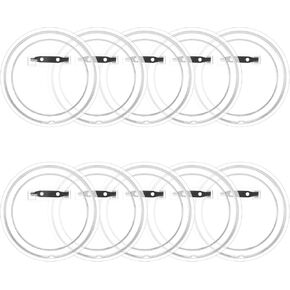 10 PCS Photo Buttons Clear Button Dins 2.9 inc acrylic button buts bons badge diy button button bint banting button buts blanks for crafts for projects diy in Kuwait