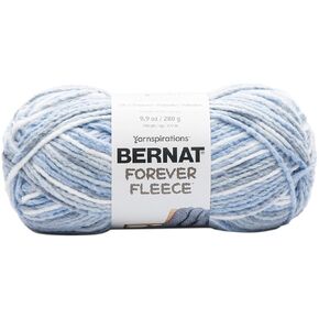 Bernat Forever Fleece Yarn, 1 Pack, Rain