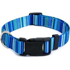 Country Brook Petz - Deluxe Serape Dog Collar - Made in The U.S.A. - Country and Western Collection Featuring Rustic Designs (5/8 Inch, Small)