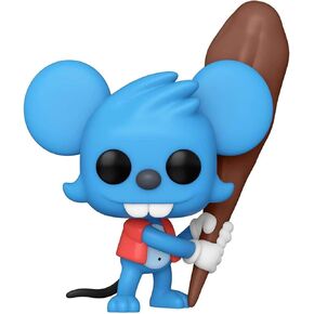 Funko POP Animation: Simpsons - Itchy,Multicolor,Standard