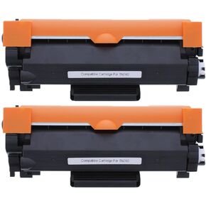 TN760 TN760K TN 760 4 Pack Black Toner Cartridge Compatible with Brother DCP-L2550DW, HL-L2325DW, HL-L2350DW, HL-L2370DW, HL-L2370DW XL, HL-L2379DW, HL-L2390DW, HL-L2395DW Series