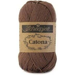 Scheepjes Catona-507 Chocolate