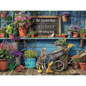 Ginfonr DIY 5D Diamond Art Kits for Adults, Cat Diamond Painting for Adults, Diamond Art Flower Full Drill, Diamond Art Kits Embroidery Rhinestone Craft for Home Wall Decor 12 * 16 Inch