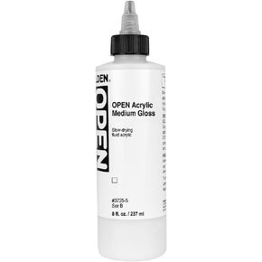 OPEN Slow-Drying Acrylics by GOLDEN, Acrylic Medium (Gloss), 4 fl oz.