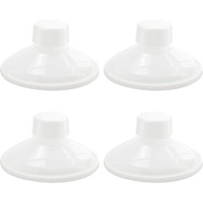 4-Pack Heavy Duty Suction Cups for Cat Window Perch - Replacement Hanger with Screw Nut for Kitty Hammock Bed and Glass Window Seat