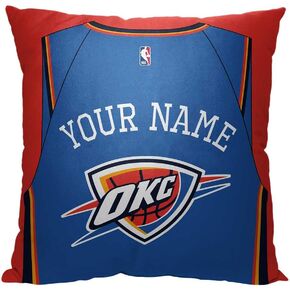 Northwest NBA Personalized Pillow, 1 Count (Pack of 1), Phoenix Suns-Colorblock