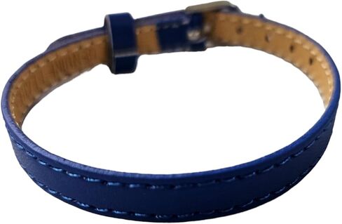 CLGIFT Set of 12 Wristband Bracelets for 8mm Slide Letters for Jewelry/Crafting/Making Charm Bracelets//Wristbands/DIY Jewelry (Faux Leather Snap) in Kuwait
