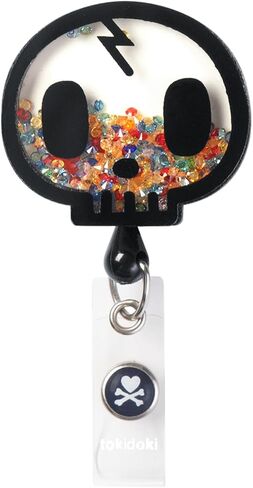 KOI Accessories A157 Women's tokidoki Shaker Badge Reel in Saudi Arabia