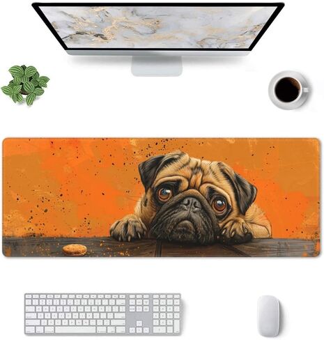 Mouse Pad Gaming - Large Mouse Pad for Desk with Waterproof Surface & Durable Design Desk Mat for Desktop & Office Accessories (Desert Dreamscape) in Kuwait