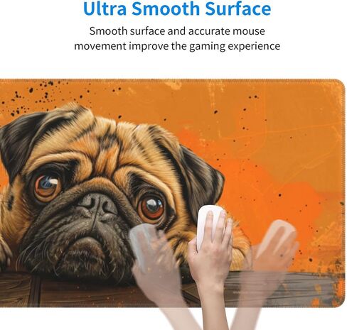 Mouse Pad Gaming - Large Mouse Pad for Desk with Waterproof Surface & Durable Design Desk Mat for Desktop & Office Accessories (Desert Dreamscape) in Kuwait