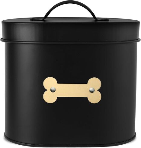 بارك الحياة تصاميم شيشاير أوفال للحيوانات الأليفة علبة ، 49 أونصة ، معدنية ، أسود in Kuwait