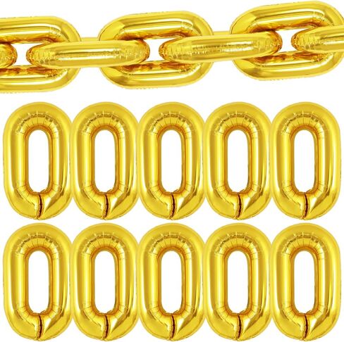 24 PCS سلسلة البالونات ، والبالونات السلسلة الفضية العملاقة ، والبالونات سلسلة رقائق 16 بوصة لعقد الثمانينيات من القرن الماضي زخارف الحفلات أعياد الميلاد حفلات الزفاف تخرج الهيب هوب الرجعية الإمدادات (Silver) in Kuwait