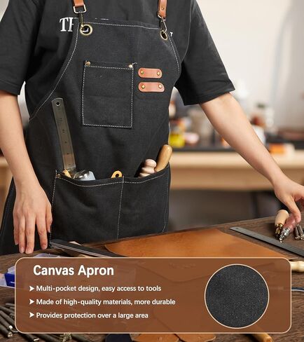 Tuykay Leather Tooling Kit Professional 456 PCS Leather Working Tools and Supplies with Apron and Storage Bag, Portable Handbag, with Leather Stamping Tools,Leather Rivet Kit, Leather Sewing Kit in Saudi Arabia