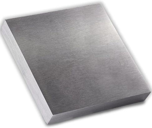 4"x4"x1/2'' Steel Bench Block Flat Anvil Jewelers Tool – Heat-Treated Scratch-Resistant Solid Metal Bench Block for Jewelry Making, Repairing, Metal Stamping (4''x4''x1/2'') in Saudi Arabia