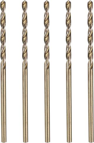HARFINGTON 1pcs M35 Cobalt Twist Drill Bit 12.7mm(1/2") Dia High-Speed Steel Metric Drill Bit with Titanium Coating for Drilling Hard Metals, Stainless Steel, Alloy Steel, Cast Iron in Kuwait