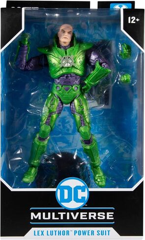 McFarlane Toys DC Multiverse Luthor في Green Power Suit 7 "رقم الحركة مع الملحقات ، متعدد الألوان in Kuwait