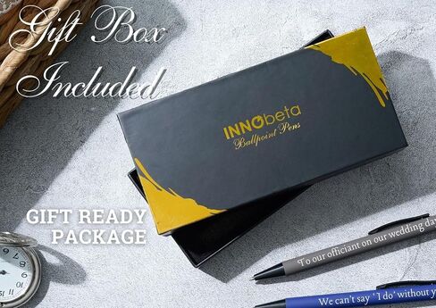 هدايا ضباط Innobeta للرجال ، مجموعة قلم الحبر من 4 ، أفكار هدايا للموظفين في حفل زفاف ، عيد ميلاد ، رجل عيد الميلاد in Saudi Arabia