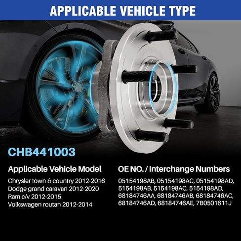 515169 Front Wheel Bearing Hub Assembly Compatible with 2015-2017 Ford F-150 (2.7L 3.5L 5L Engines), 4WD 6 Lug Bolts w/ABS, 2Pcs in Saudi Arabia