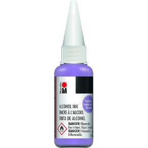 Marabu Alcohol Ink - Pastel Lilac - Whisper Softly in The Breeze, Capturing The Tender Embrace of Spring's Gentle Caress - 20ml Bottle