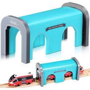 Train Tunnel Train Track Accessories Tunnel Model Toy for Most Railroad Sets