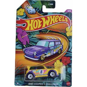 Hot Wheels Mini Cooper S Challenge, Yellow 3/5