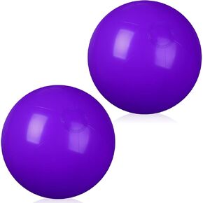 2 Pcs Inflatable Beach Ball 12 inch Swimming Pool Balls Summer in Kuwait