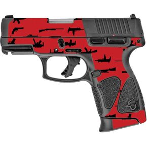 MightySkins Skin Compatible with Taurus G3C 9mm Luger - Guns | Protective, Durable, and Unique Vinyl Decal wrap Cover | Easy to Apply, Remove, and Change Styles | Made in The USA