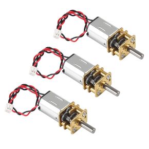 3pcs DC 3V-6V Mini Micro N20 Gear Motor Motors SPEED SPEED Full Metal Gear Box