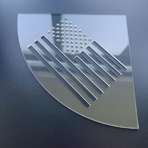 Flag Acrylic Sleeve Bleaching Stencil, T-Shirt Bleach Stencil, Shirt Sleeve Tool, Making Custom Shirts